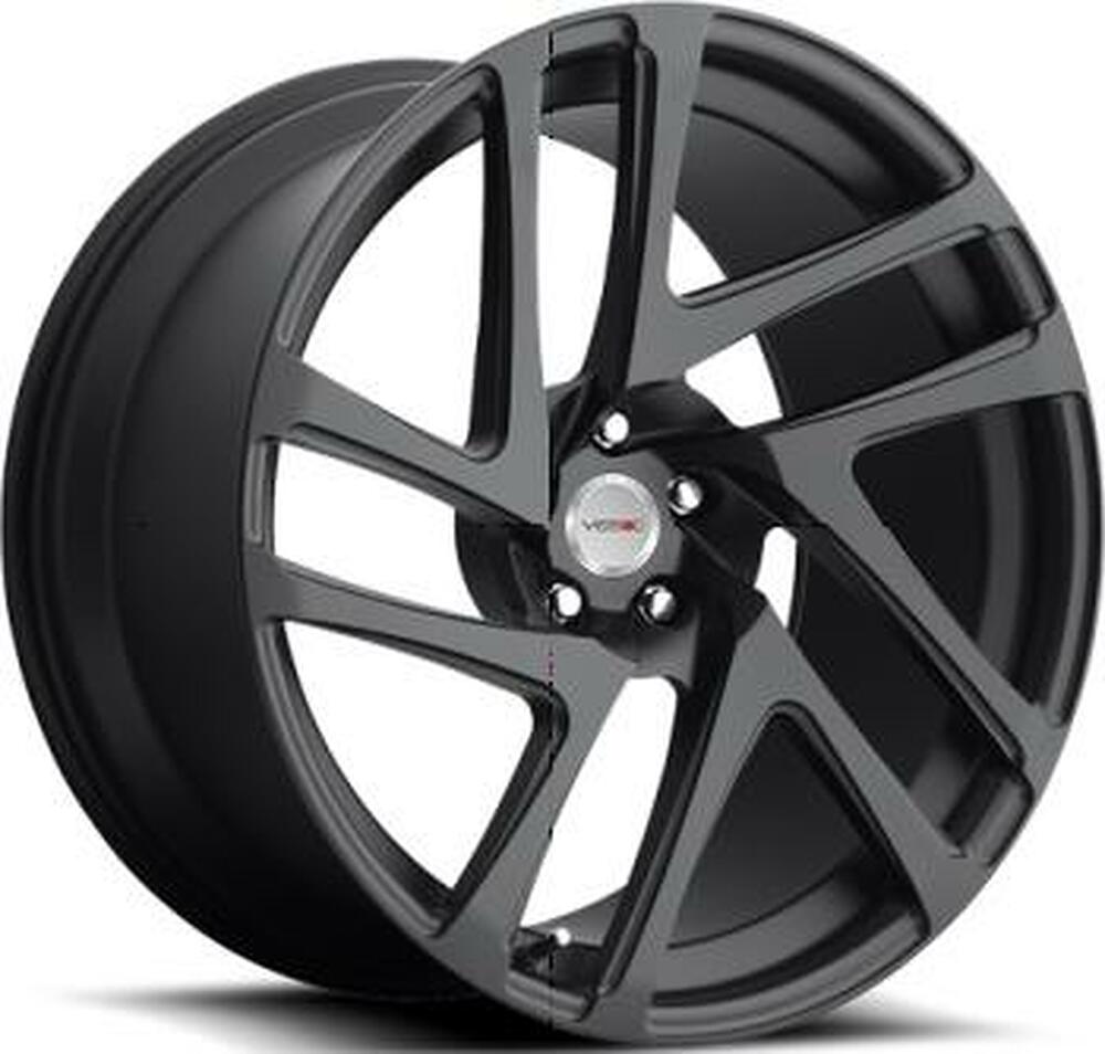 Vissol F-906 9x20 5x112 ET 32 Dia 66.6 satin_black