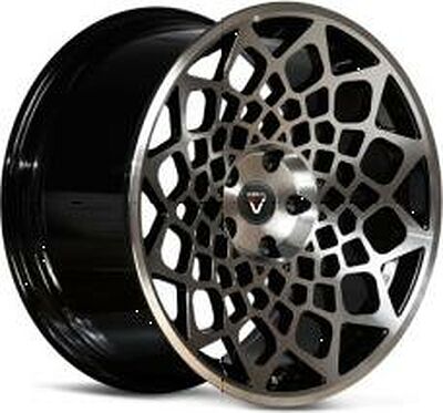 Vissol F-913 10x20 5x112 ET 35 Dia 66.6 matte_silver_machine_face