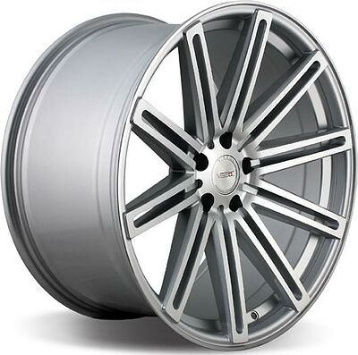 Vissol V-004 9x22 5x112 ET 32 Dia 66.6 silver-polished