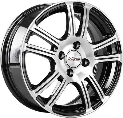 X'trike X-105 6x15 4x100 ET 45 Dia 60.1 BK/FP