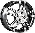 X'trike X-105М 6x15 4x100 ET 45 Dia 67.1 BK/FP