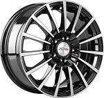 X'trike X-106 6.5x15 5x108 ET 50 Dia 63.35 BK/FP X'trike X-106 6.5x15 5x108 ET 50 Dia 63.35 BK/FP