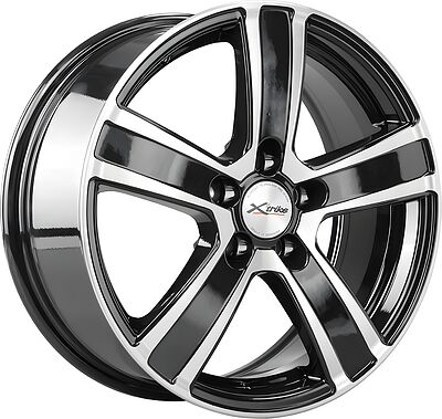 X'trike X-108 7x16 5x100 ET 45 Dia 67.1 BK/FP