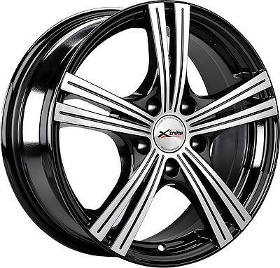 X'trike X-112 6.5x16 5x110 ET 37 Dia 65.1 BK/FP