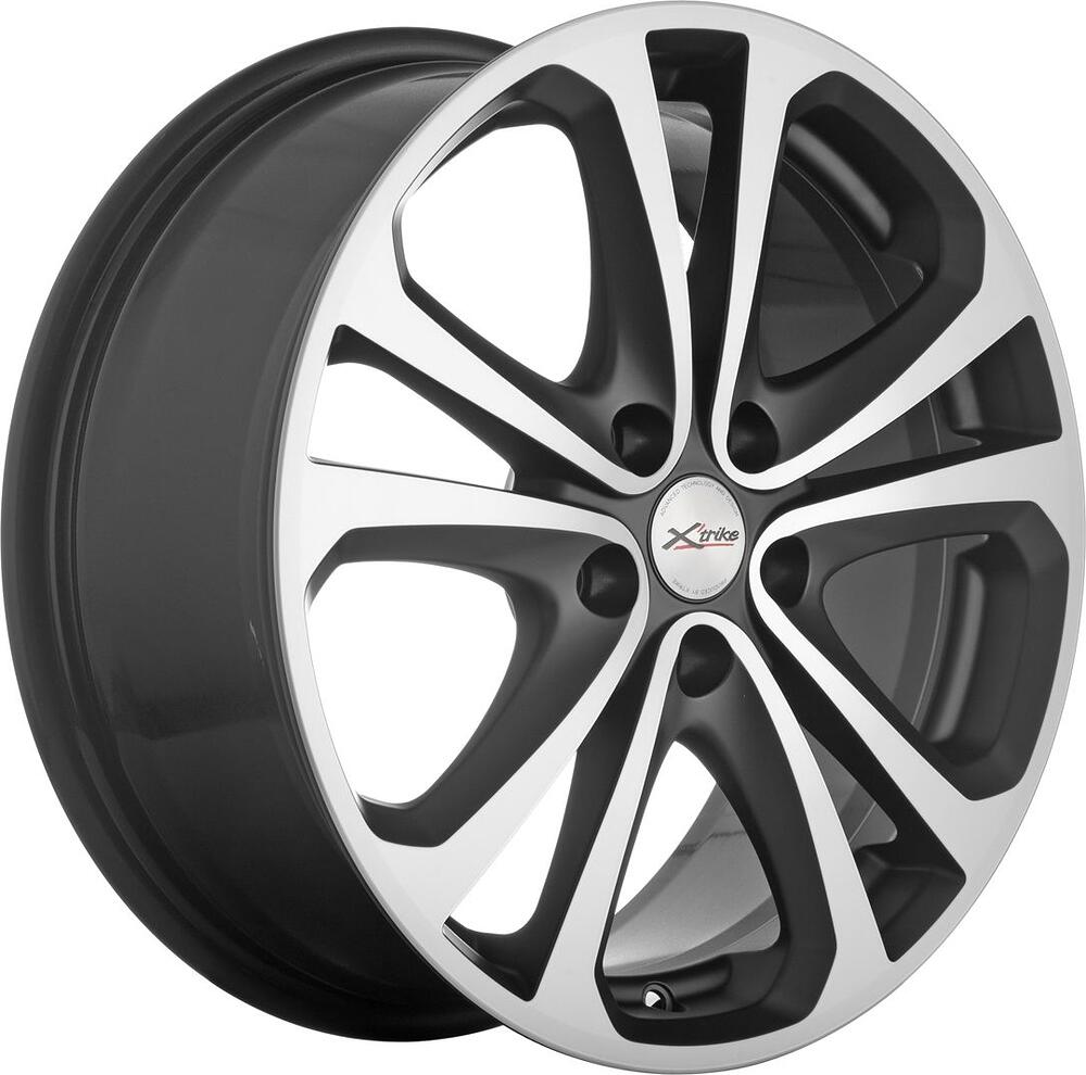 X'trike X-113M 7x17 5x105 ET 38 Dia 56.6 BKM/FP