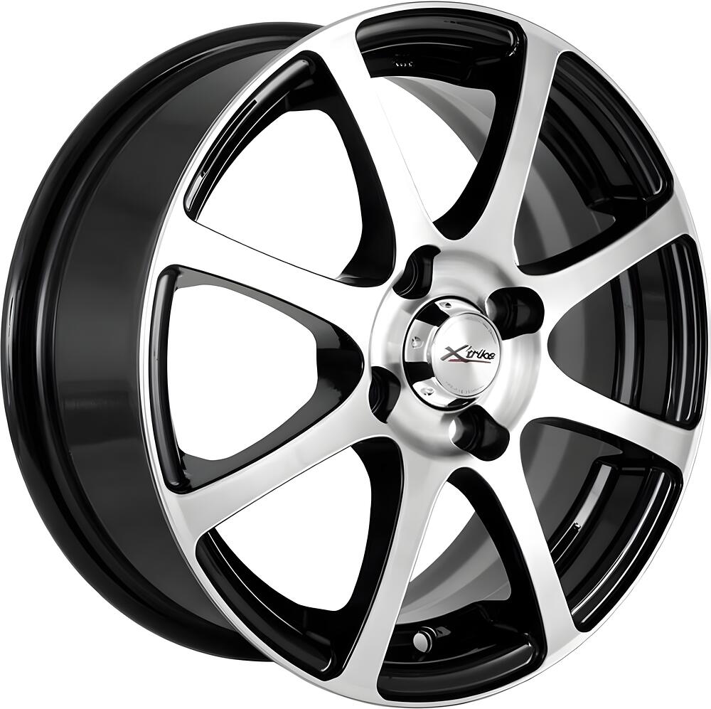 X'trike X-114М 5.5x14 4x100 ET 35 Dia 67.1 BK/FP
