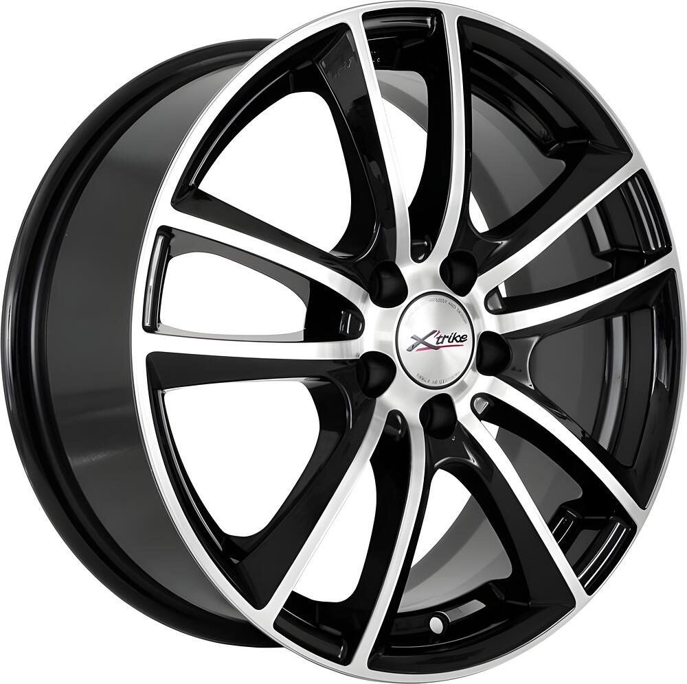 X'trike X-116М 6.5x16 5x108 ET 43 Dia 67.1 BK/FP