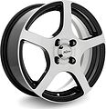 X'trike X-118 6x15 4x100 ET 45 Dia 54.1 BK/FP