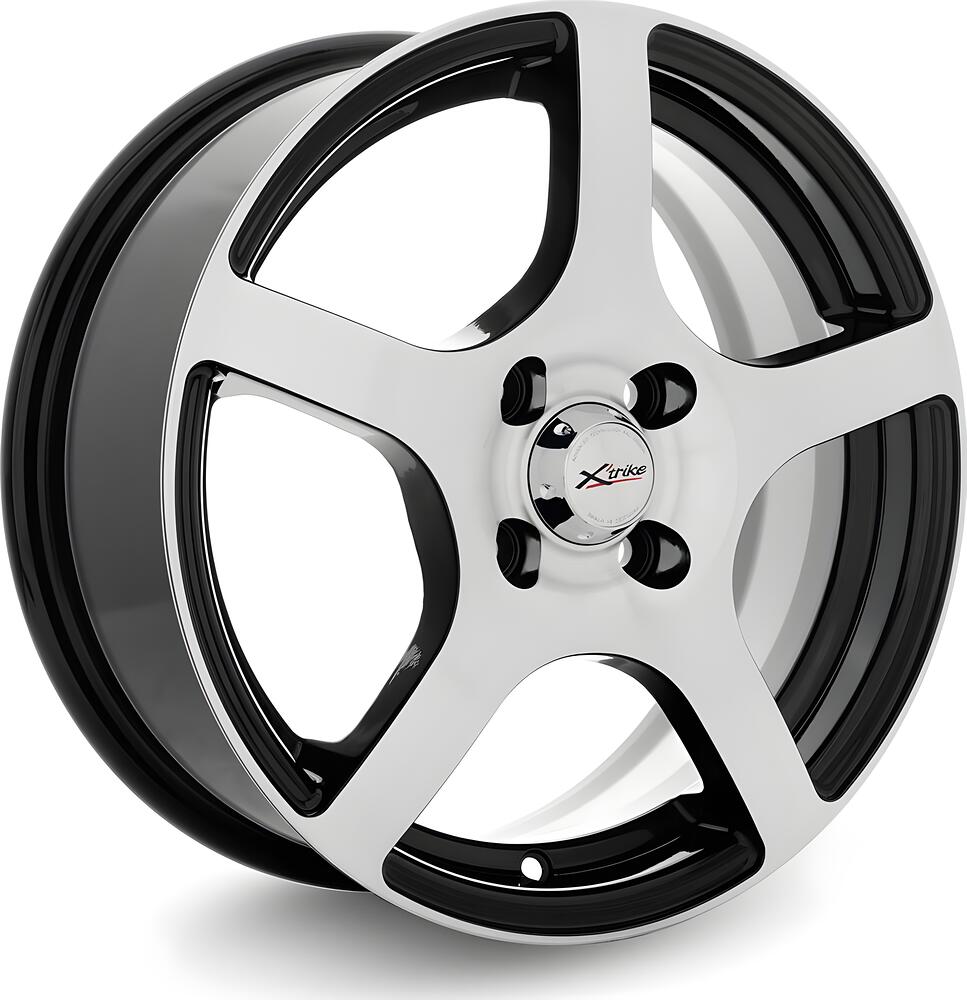 X'trike X-118 6x15 4x100 ET 45 Dia 67.1 BK/FP