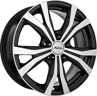 X'trike X-119 6.5x16 5x115 ET 41 Dia 70.2 BK/FP