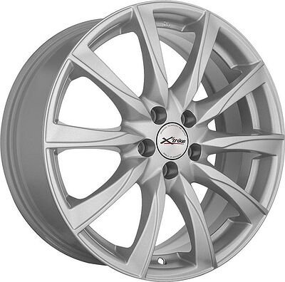 X'trike X-120M 7x17 5x108 ET 40 Dia 67.1 silver