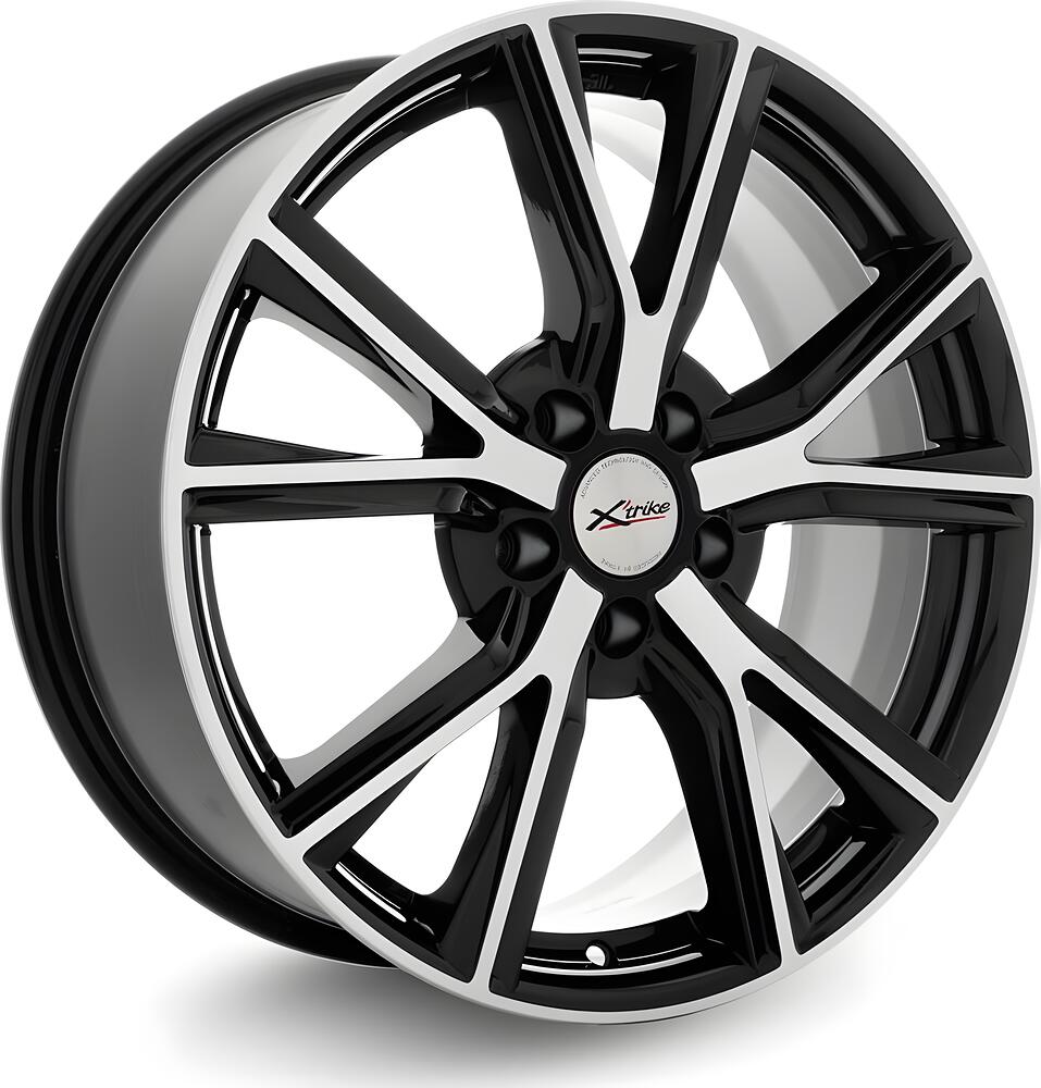 X'trike X-122 7.5x18 5x115 ET 44 Dia 70.2 BK/FP