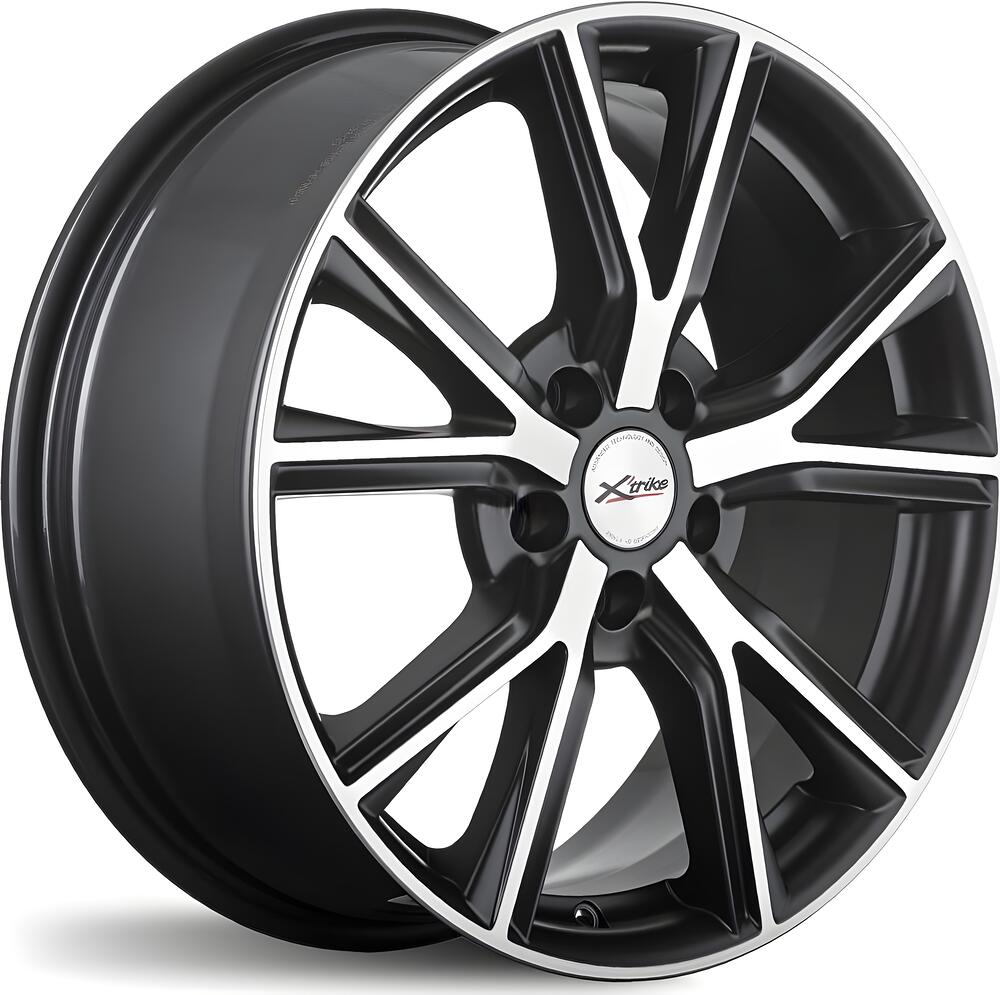 X'trike X-122 7.5x18 5x114.3 ET 40 Dia 66.1 BKM/FP