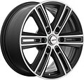 X'trike X-124 7.5x17 6x139.7 ET 36 Dia 100.1 BK/FP