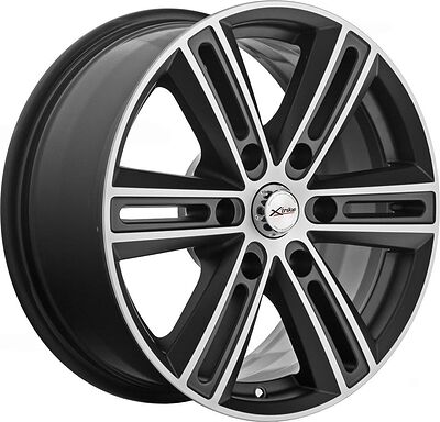 X'trike X-124 7.5x17 6x127 ET 38 Dia 77.9 BK/FP
