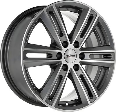 X'trike X-124 7.5x17 6x127 ET 38 Dia 77.9 HSB/FP