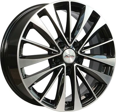 X'trike X-126 7x17 5x100 ET 45 Dia 67.1 BK/FP