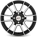 X'trike X-127 6x15 4x100 ET 45 Dia 67.1 BK