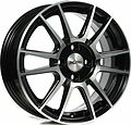 X'trike X-127 6x15 4x100 ET 45 Dia 67.1 BK/FP