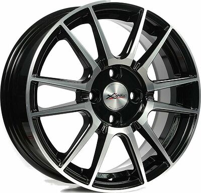 X'trike X-127 6x15 4x100 ET 45 Dia 67.1 BK/FP