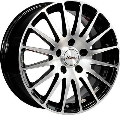 X'trike X-128 6.5x16 5x105 ET 38 Dia 56.6 BK/FP