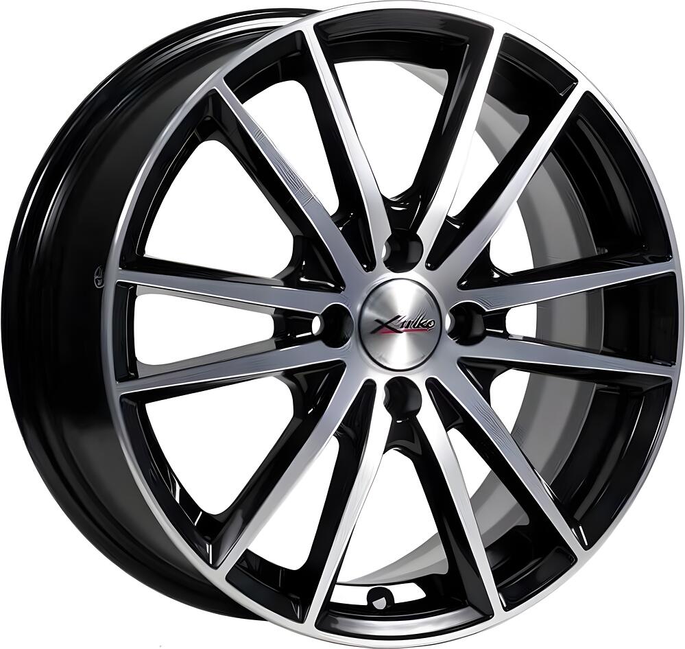 X'trike X-129 6.5x16 4x114.3 ET 40 Dia 66.1 BK/FP