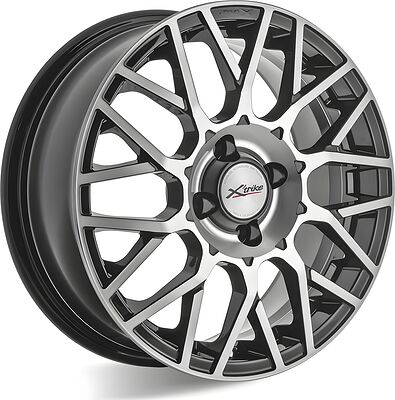 X'trike X-132 6x15 4x100 ET 37 Dia 60.1 BK/FP