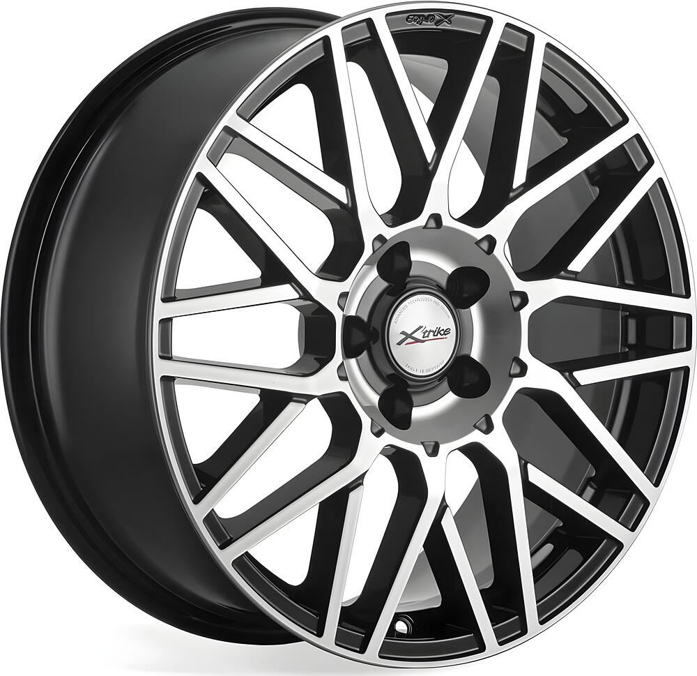 X'trike X-133 7.5x18 5x112 ET 43 Dia 66.6 BK/FP