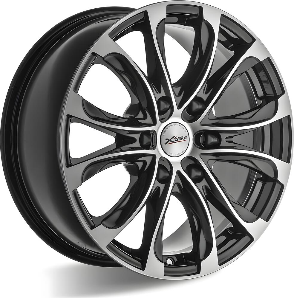 X'trike X-134 8x18 6x114.3 ET 46 Dia 67.1 BK/FP