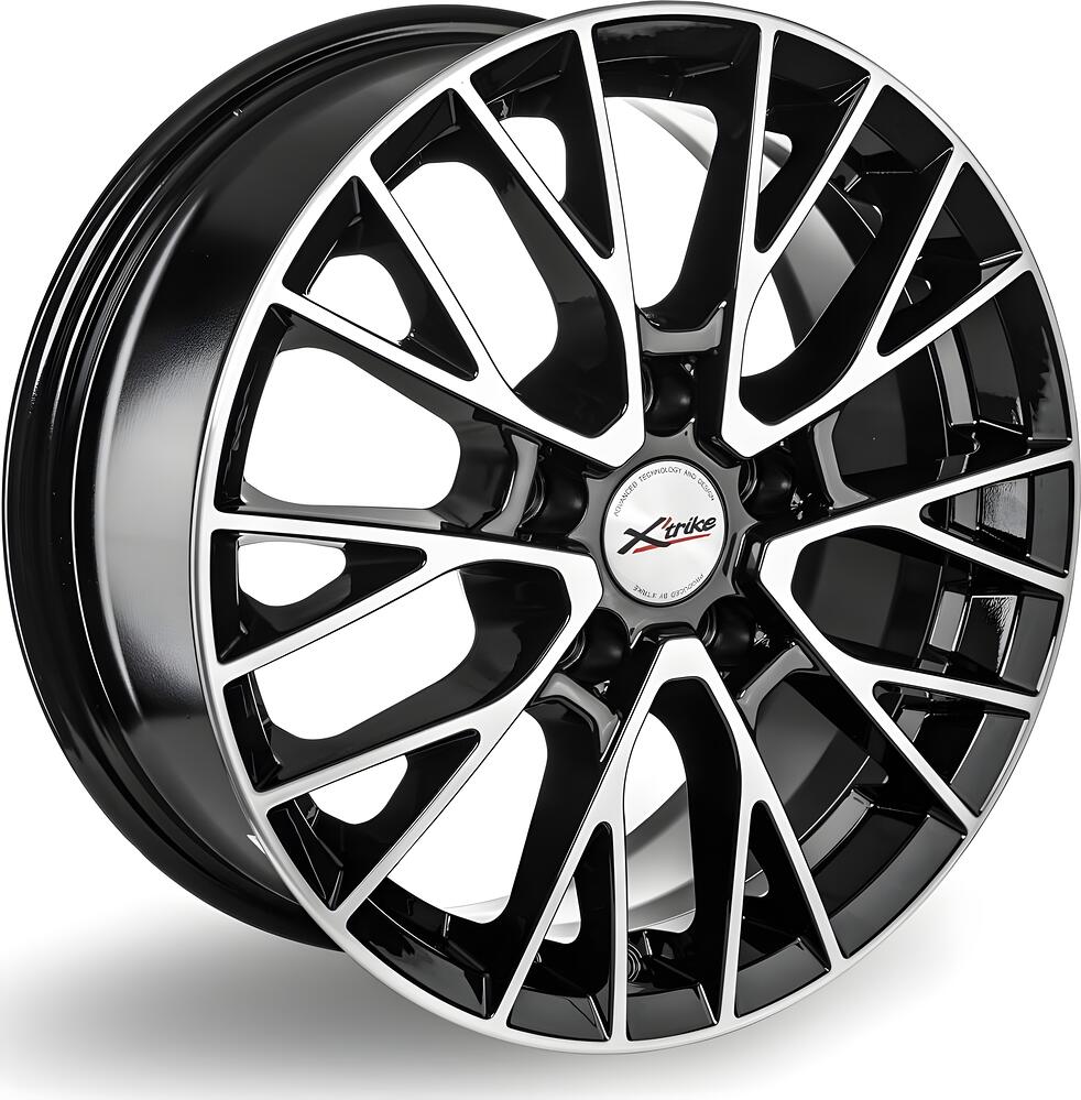 X'trike X-135 6.5x16 5x100 ET 38 Dia 67.1 BK/FP