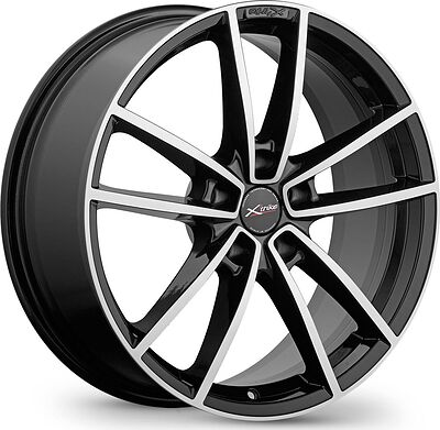X'trike X-140 7.5x19 5x120 ET 41 Dia 59.6 BK/FP