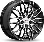 X'trike X-143 6.5x16 5x114.3 ET 48 Dia 67.1 BK/FP
