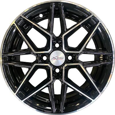 X'trike X-148 6x15 4x100 ET 46 Dia 54.1 BK/FP