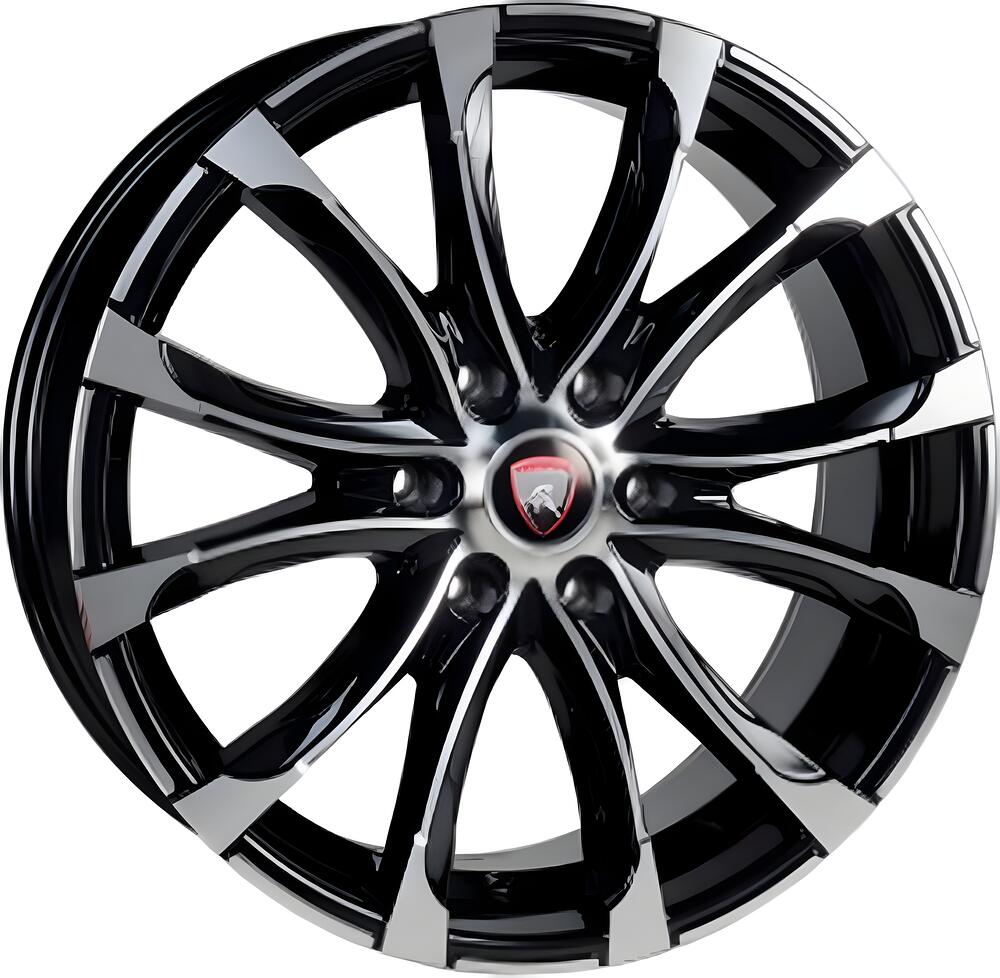 Yamato Hinode 8x20 6x139.7 ET 25 Dia 106.1 BLK