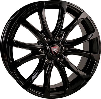 Yamato Hinode 8x20 6x139.7 ET 25 Dia 106.1 Black