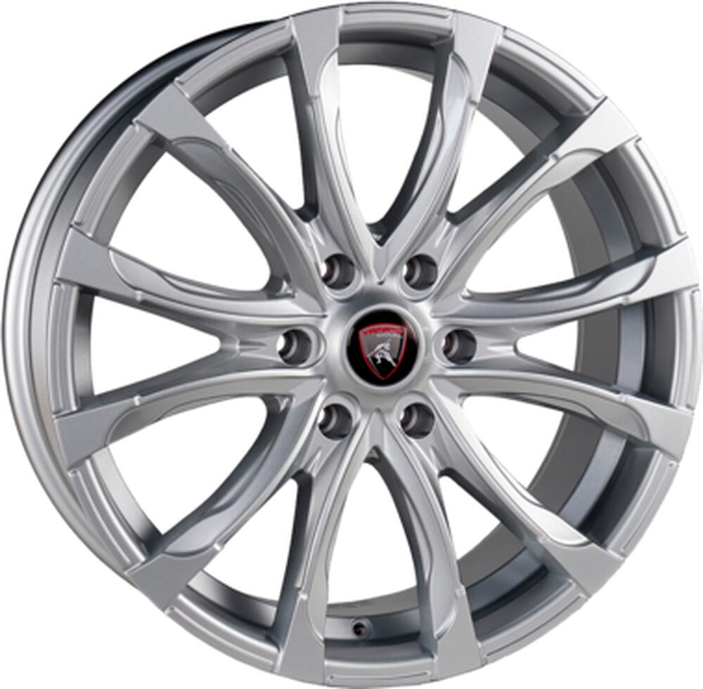 Yamato Hinode 8x20 6x139.7 ET 25 Dia 106.1 Silber