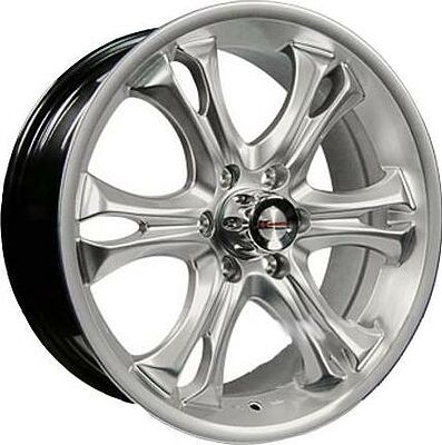 Yamato Kahei 7x17 6x114.3 ET 30 Dia 75 silver