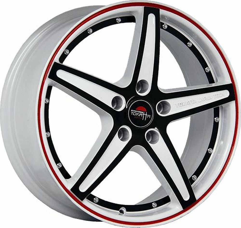Yokatta Model-11 6x15 5x105 ET 39 Dia 56.6 W+B+RS