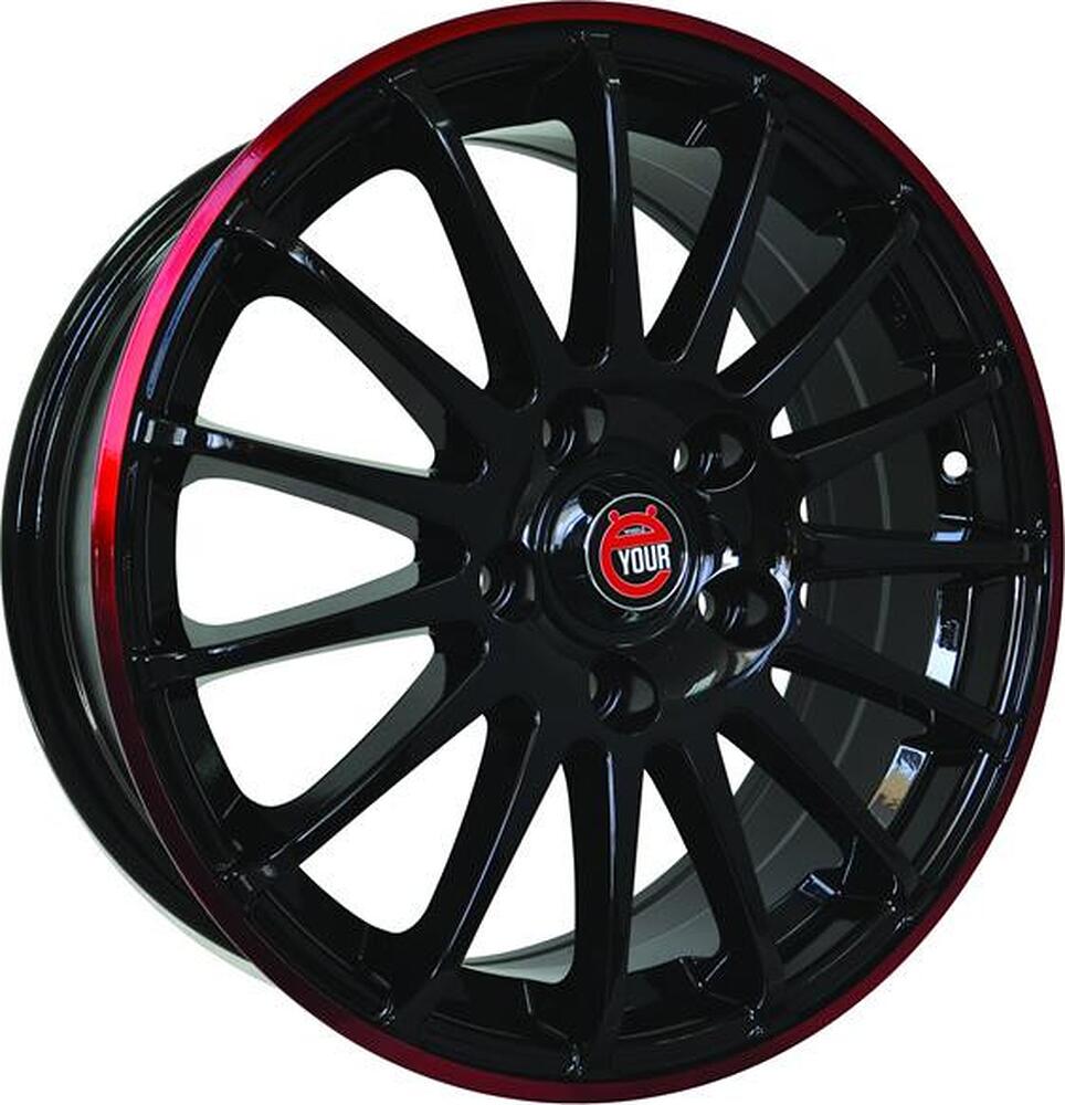 Yo-Wheels E05 5.5x14 4x100 ET 45 Dia 60.1 BKRS