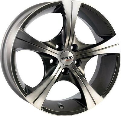 Zepp Rocket 7x16 5x110 ET 35 Dia 75 Anthracite Mirror