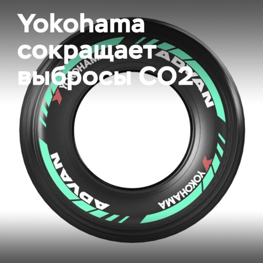 橫濱橡膠通過汽車運動輪胎減少對大氣的CO2排放