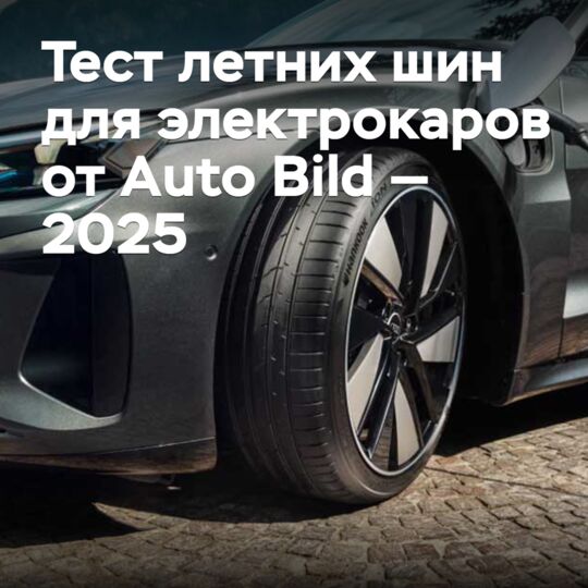 Auto Bild 2025電動車夏季輪胎測試