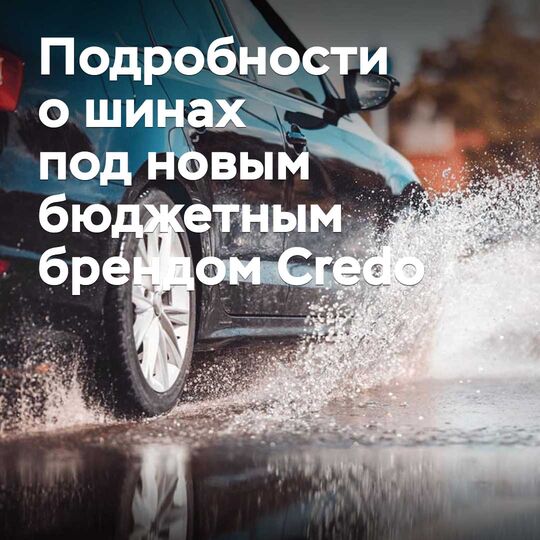 Ikon 公布了其全新经济型品牌 Credo 轮胎的详细信息